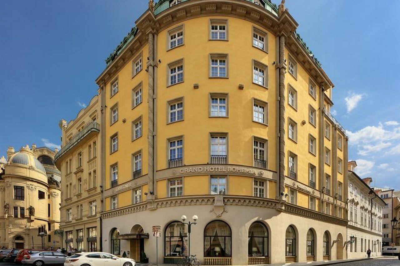 แกรนด์ โฮเทล โบฮีเมีย Hotel ปราก ภายนอก รูปภาพ The hotel in 2012